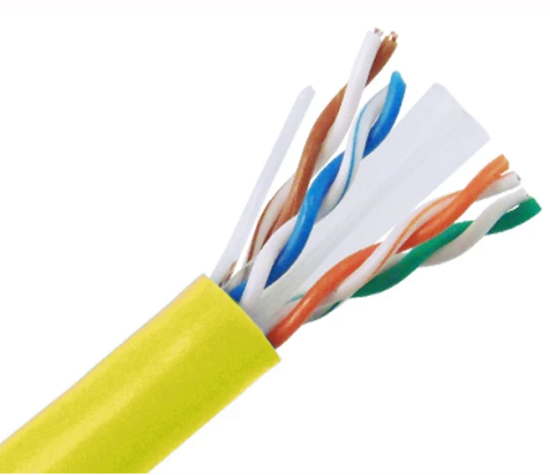 CAT6A Bulk Ethernet-kabel, beskerme S / FTP, 23AWG massyf koper, binnenshuis.